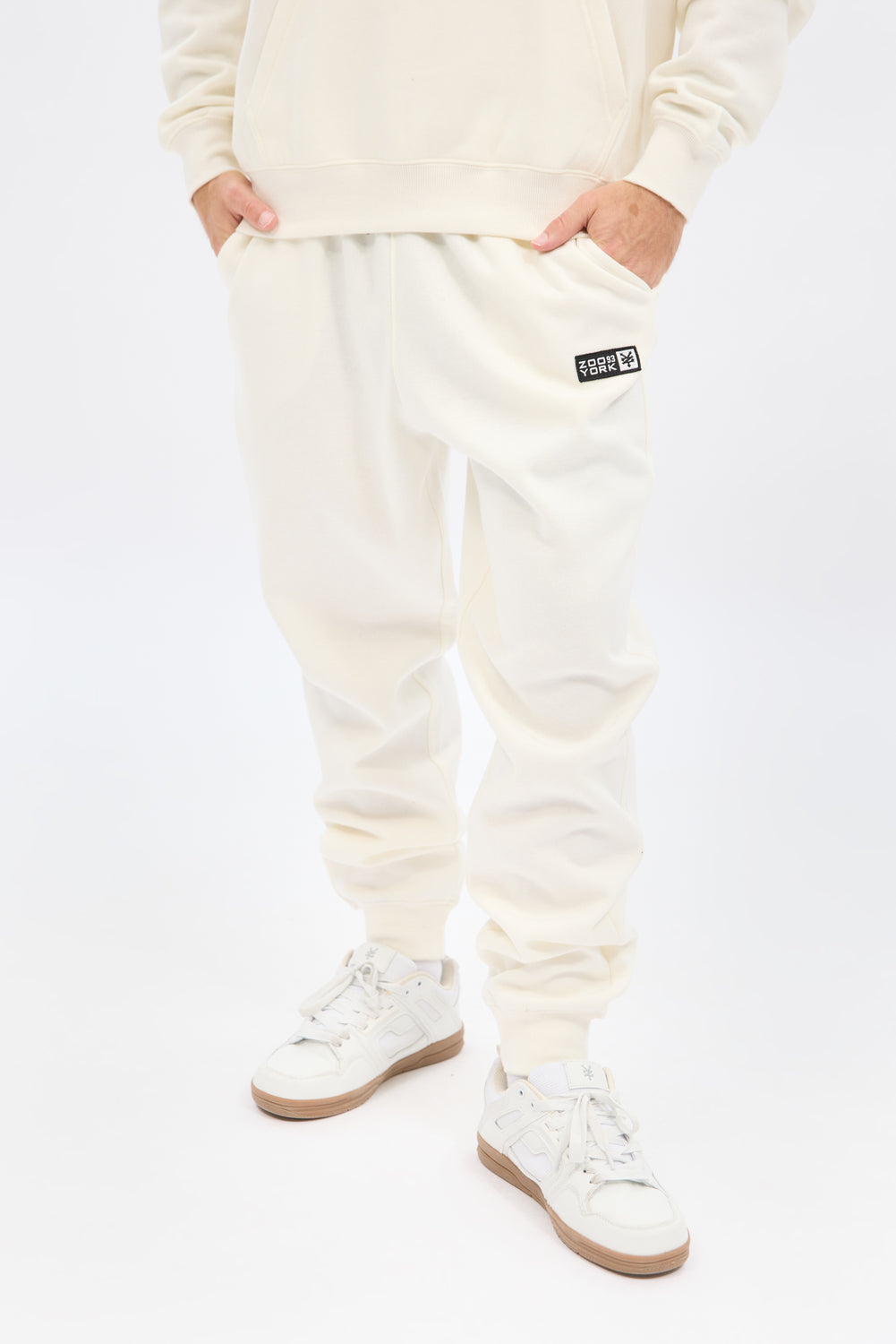 Jogger en Molleton Logo Patch Zoo York Homme Jogger en Molleton Logo Patch Zoo York Homme