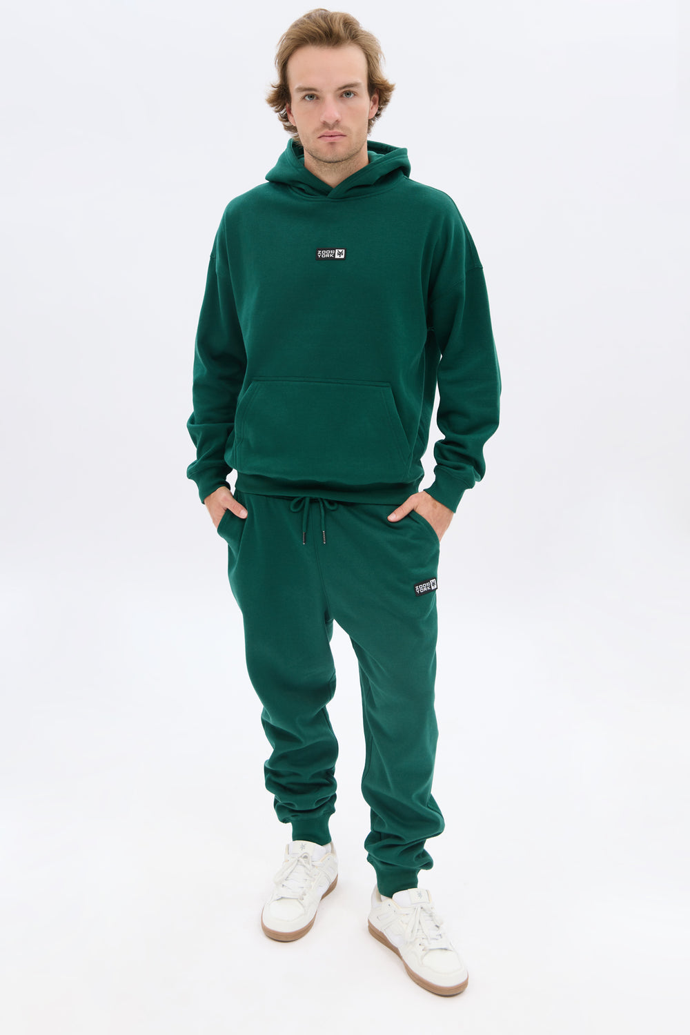 Zoo York Mens Patch Logo Fleece Jogger Zoo York Mens Patch Logo Fleece Jogger