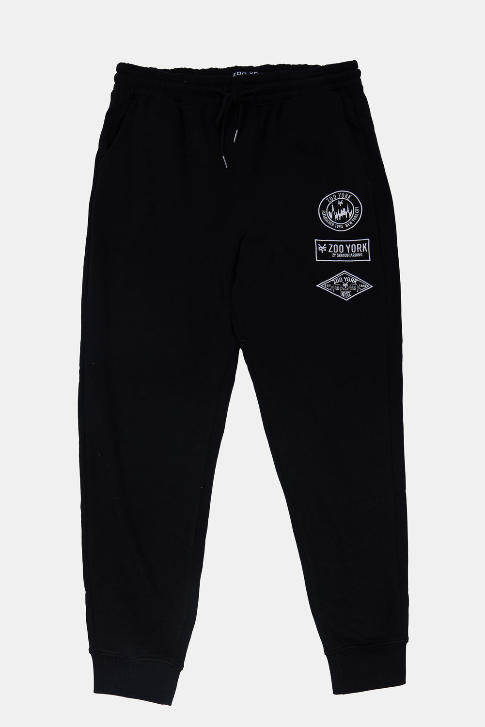 Jogger en molleton logos brodés Zoo York homme Jogger en molleton logos brodés Zoo York homme