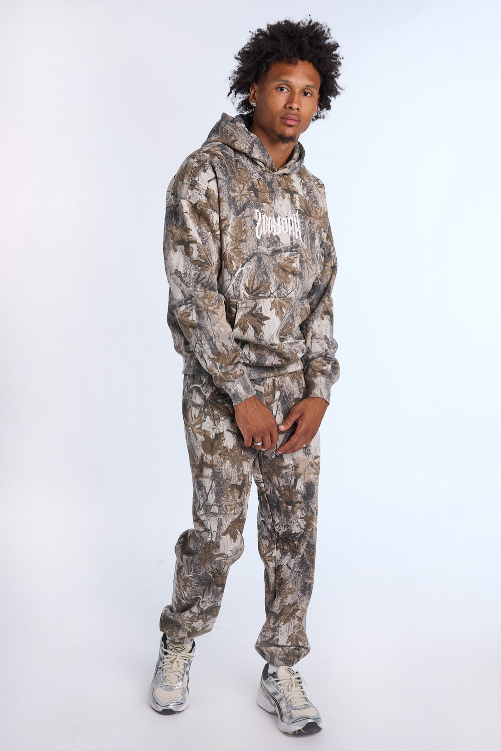 Jogger en molleton camouflage arbres Zoo York homme Jogger en molleton camouflage arbres Zoo York homme