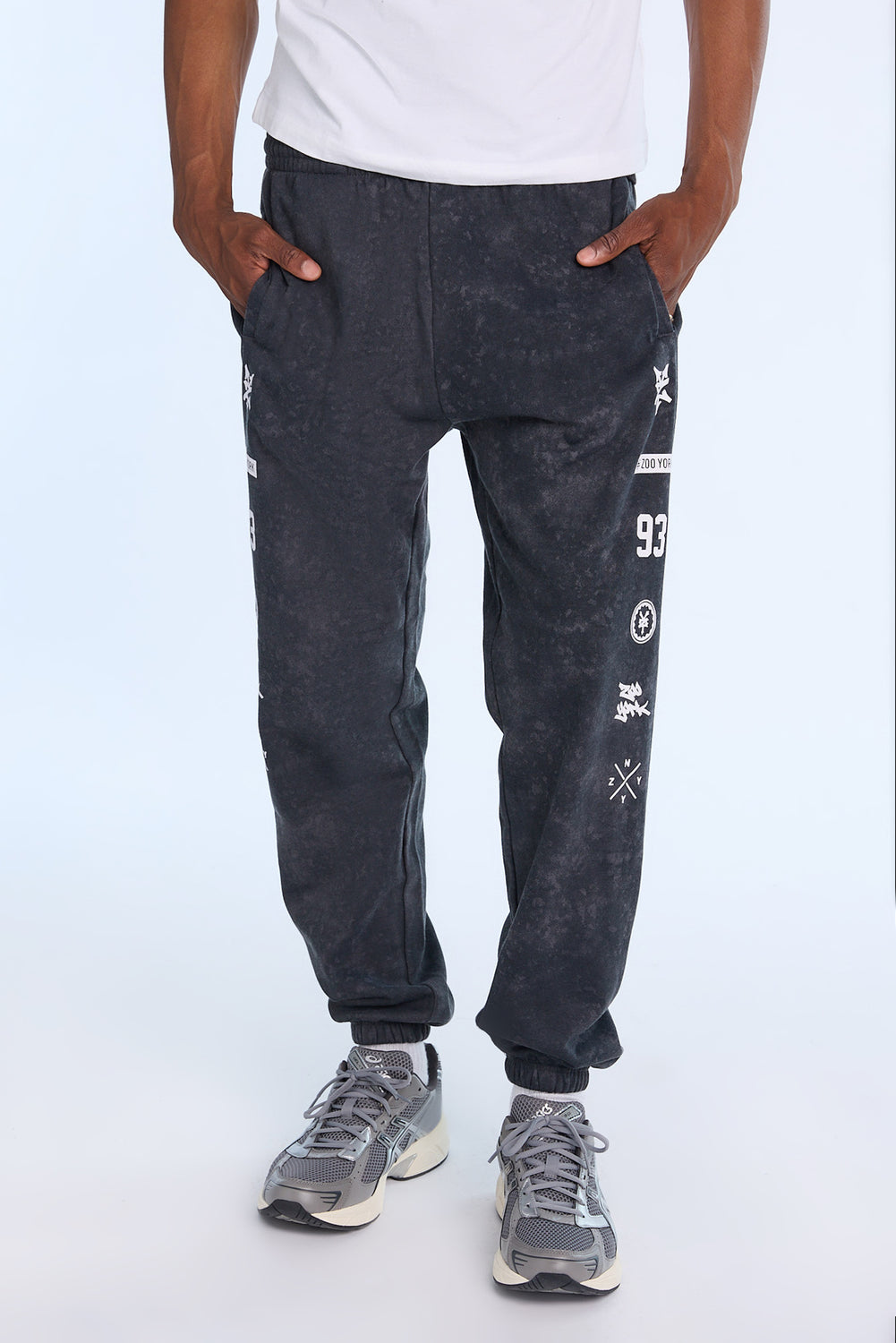 Zoo York Mens Allover Print Sweatpant Zoo York Mens Allover Print Sweatpant