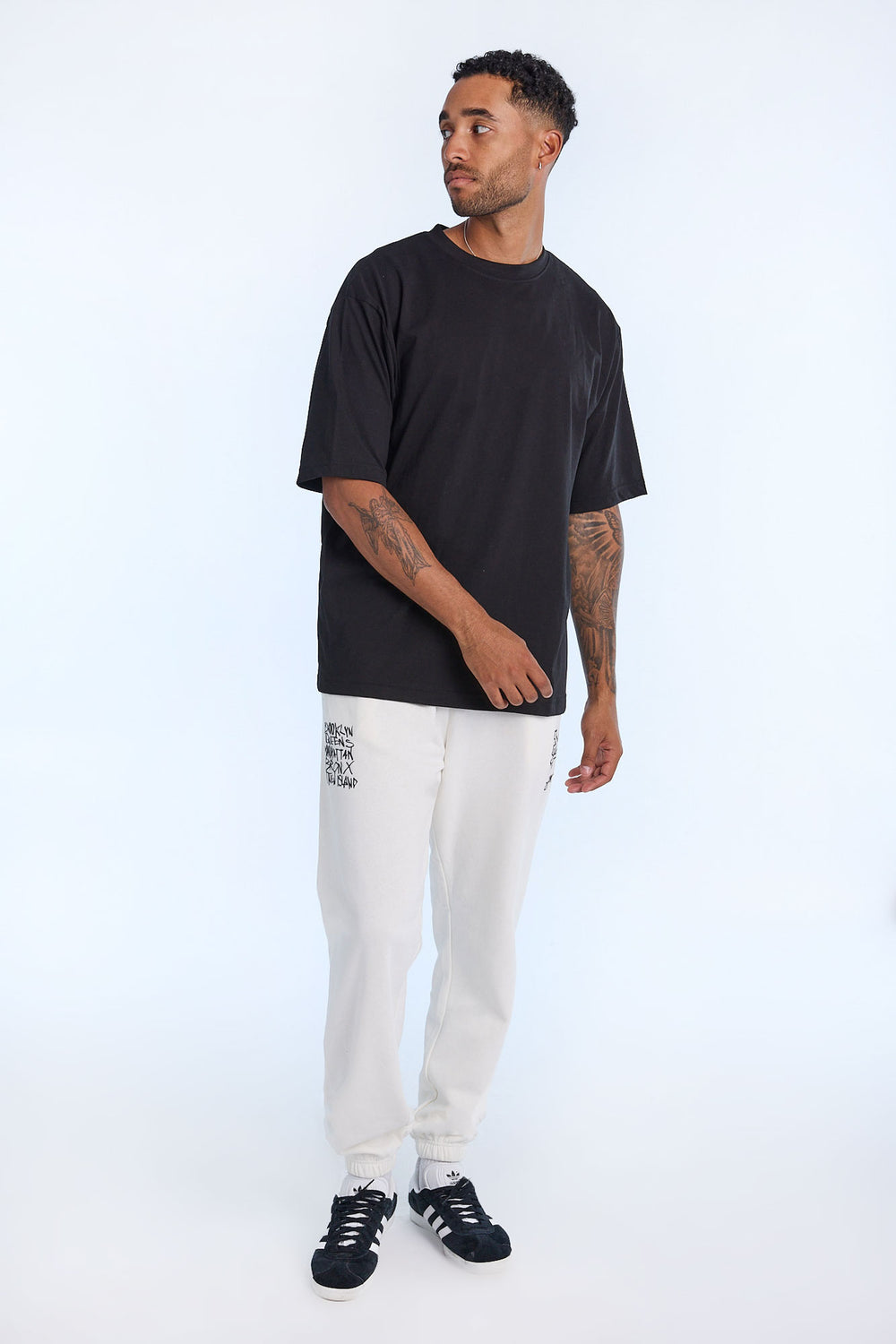 Jogger en molleton imprimé logo Zoo York homme Jogger en molleton imprimé logo Zoo York homme