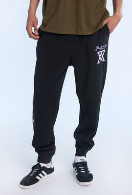 Jogger en molleton imprimé Arsenic Racing homme