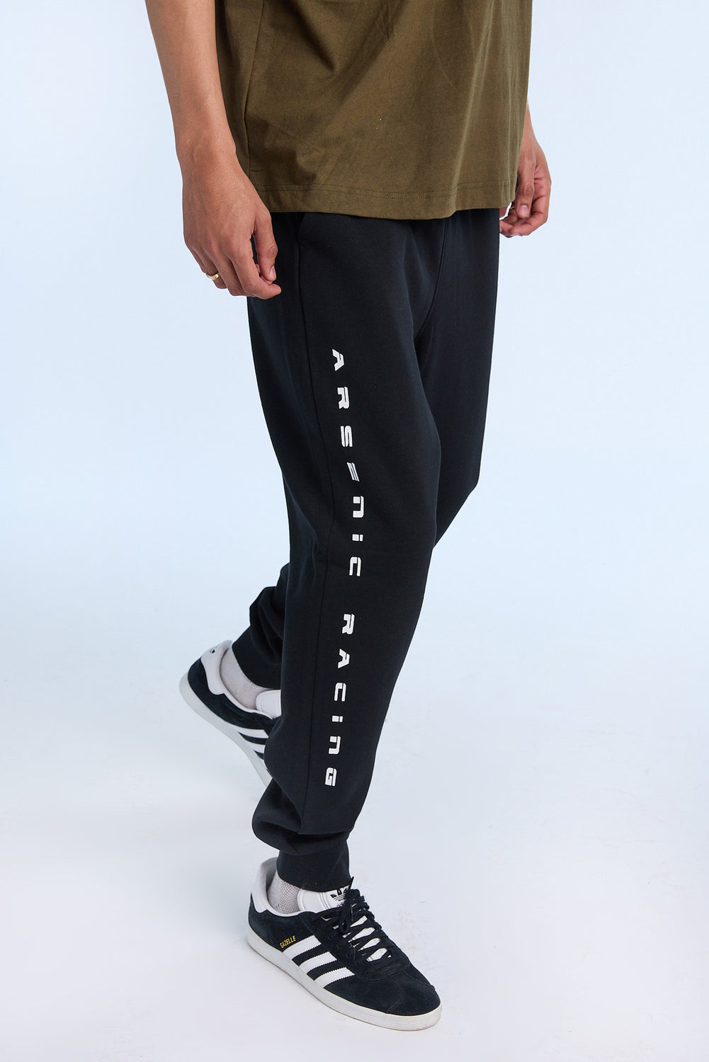 Jogger en molleton imprimé Arsenic Racing homme Jogger en molleton imprimé Arsenic Racing homme