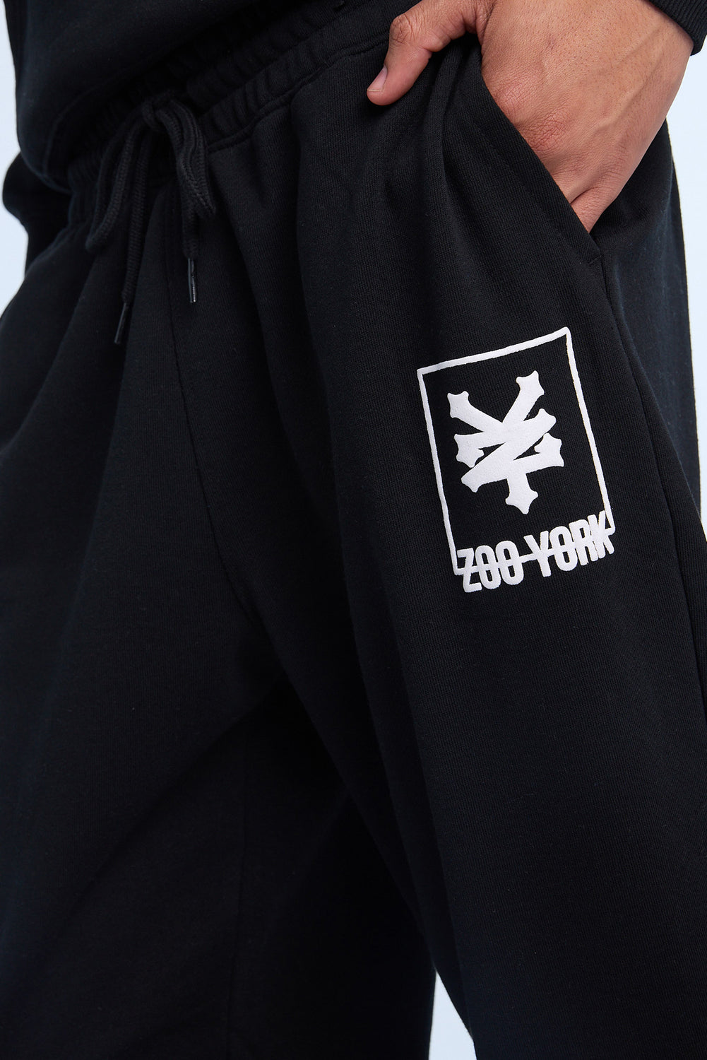 Jogger en molleton logo carré Zoo York homme Jogger en molleton logo carré Zoo York homme