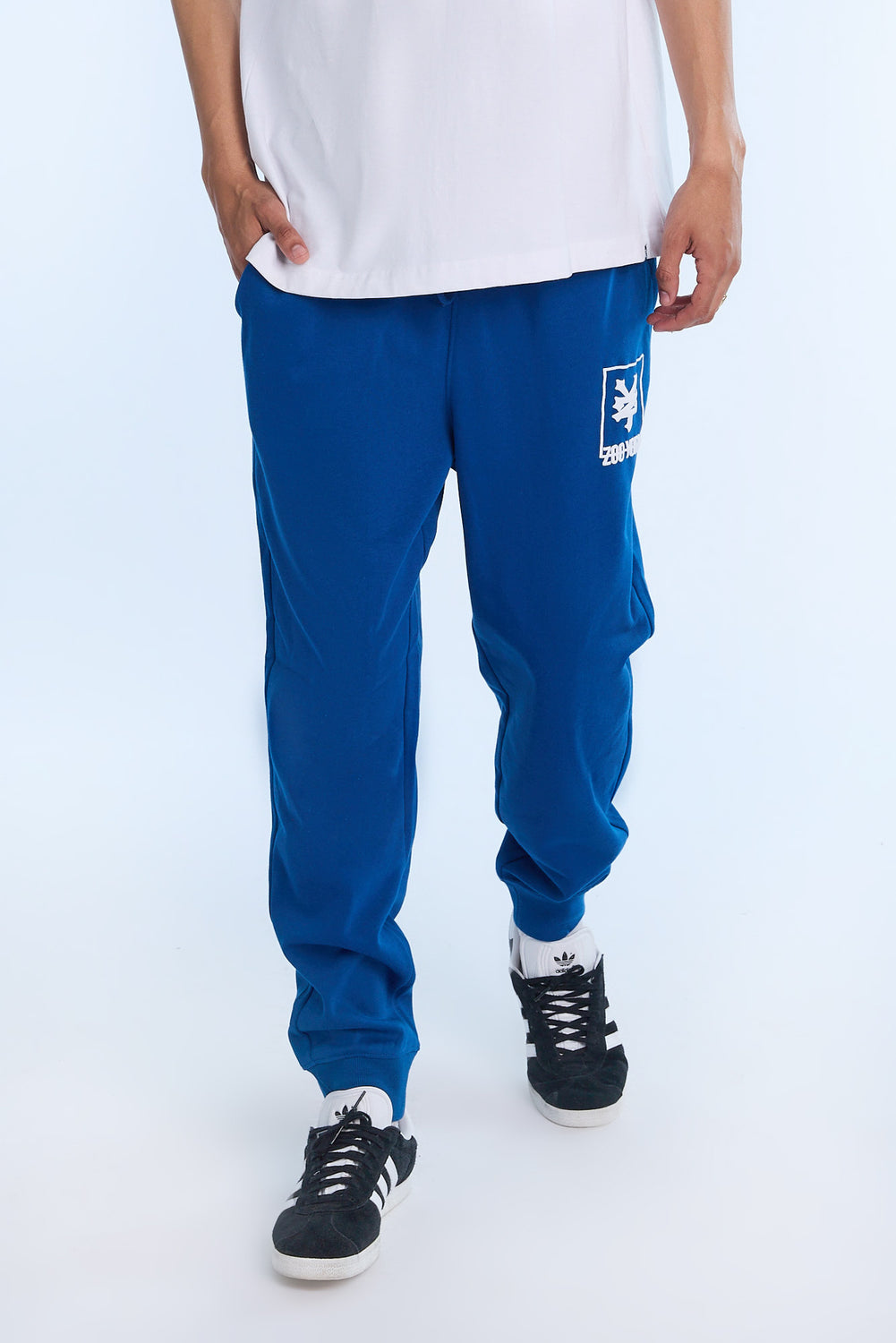 Jogger en molleton logo carré Zoo York homme Jogger en molleton logo carré Zoo York homme