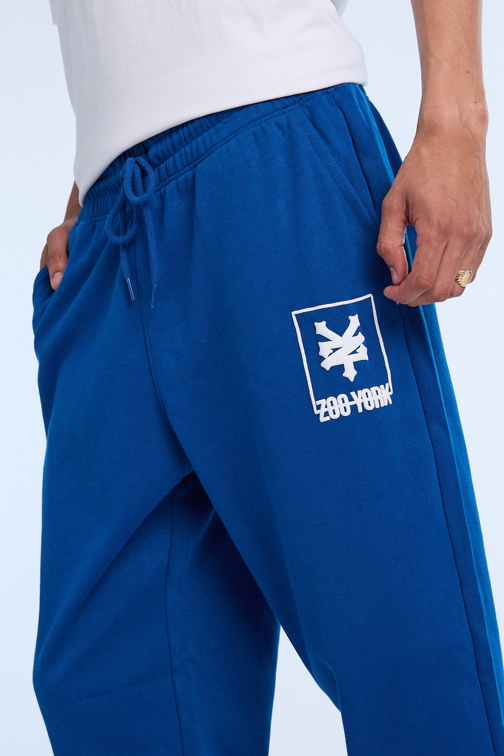 Jogger en molleton logo carré Zoo York homme Jogger en molleton logo carré Zoo York homme