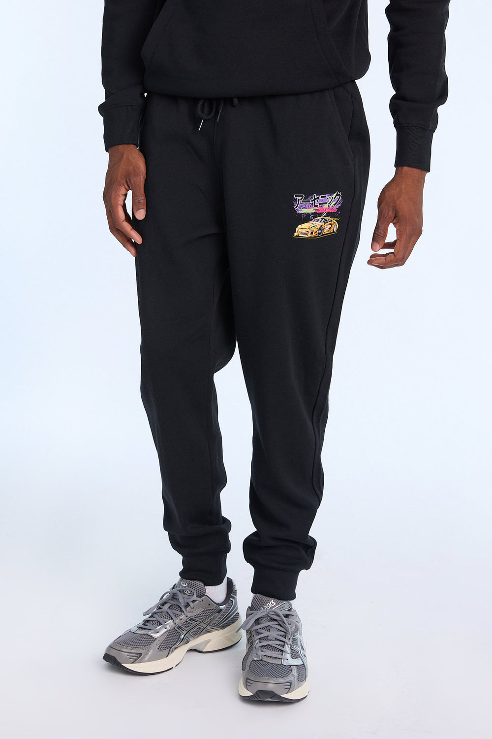 Arsenic Mens Racing Fleece Jogger Arsenic Mens Racing Fleece Jogger