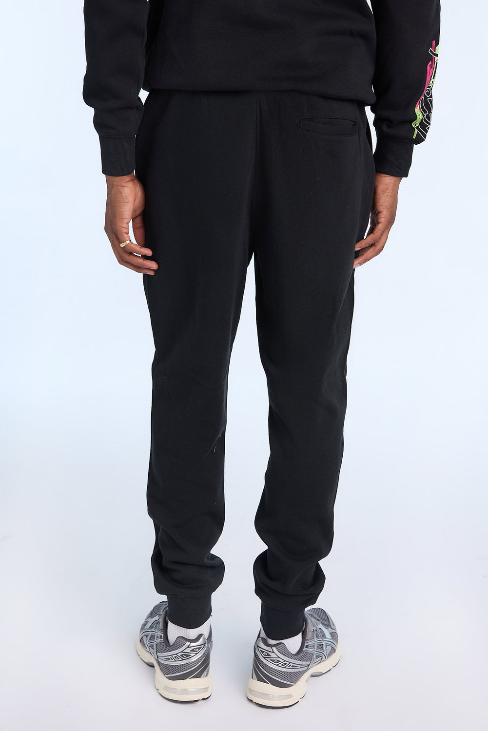 Jogger en molleton imprimé course Arsenic Homme Jogger en molleton imprimé course Arsenic Homme
