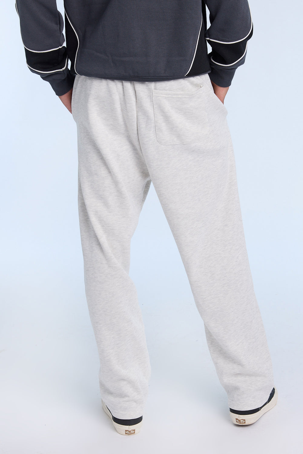Jogger en molleton à jambe droite logo Zoo York Homme Jogger en molleton à jambe droite logo Zoo York Homme