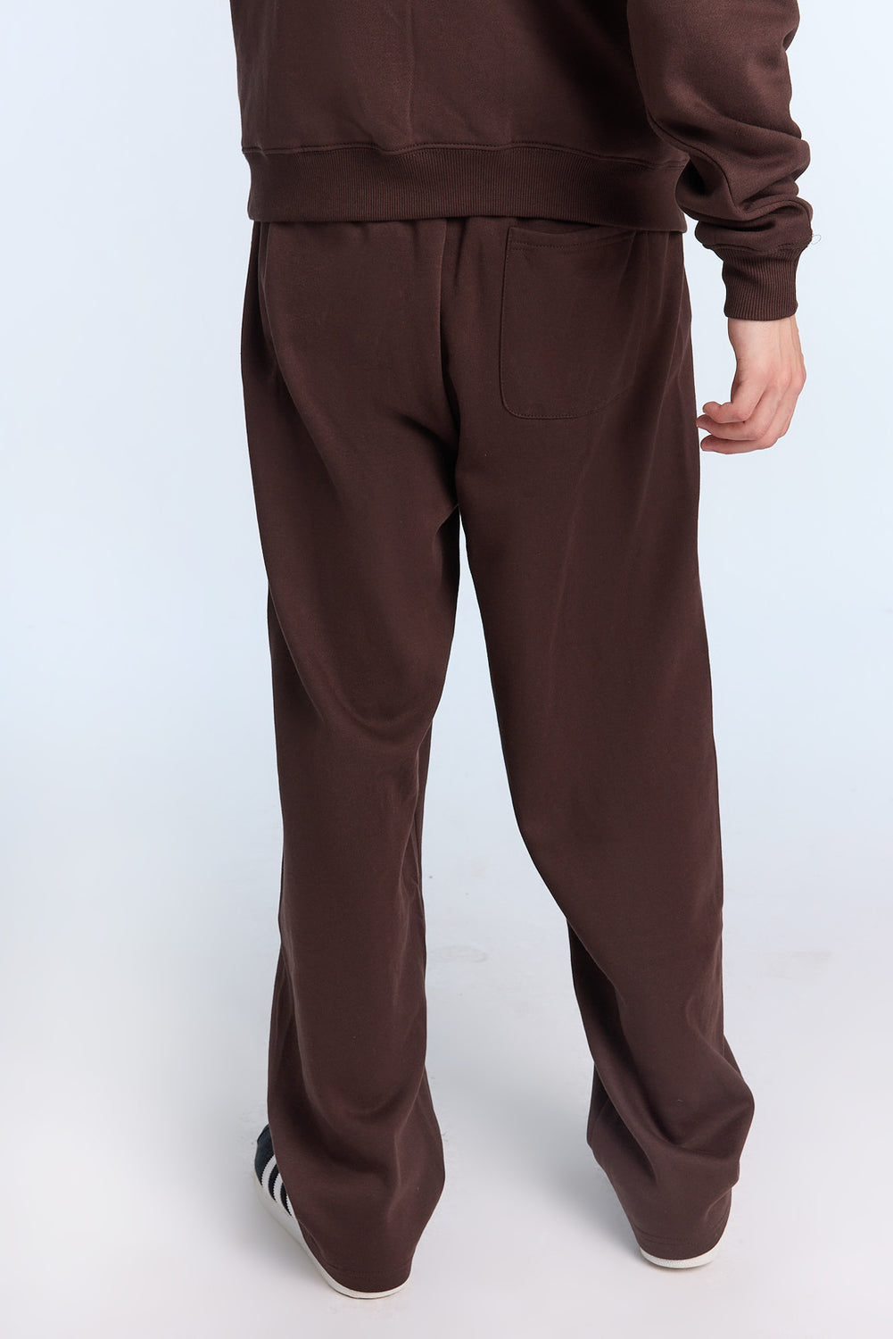 Jogger en molleton à jambe droite logo Zoo York Homme Jogger en molleton à jambe droite logo Zoo York Homme