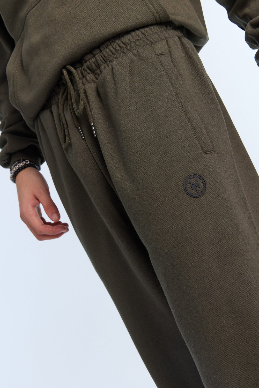 Jogger en molleton à jambe droite logo Zoo York Homme Jogger en molleton à jambe droite logo Zoo York Homme