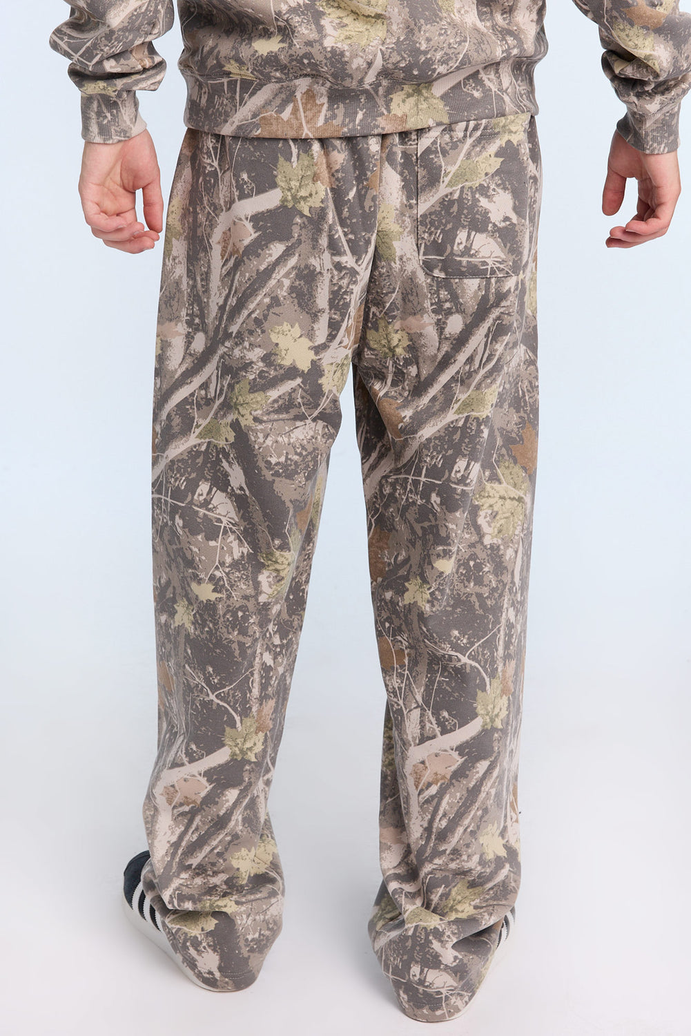 Jogger en molleton droit motif camouflage arbres Zoo York homme Jogger en molleton droit motif camouflage arbres Zoo York homme