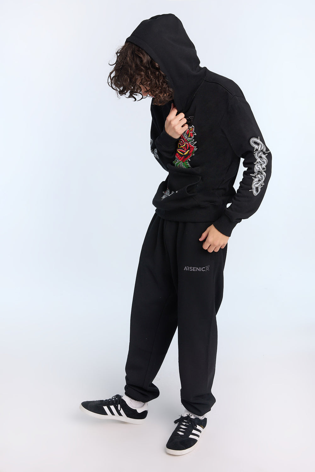 Jogger en molleton logo Arsenic homme Jogger en molleton logo Arsenic homme