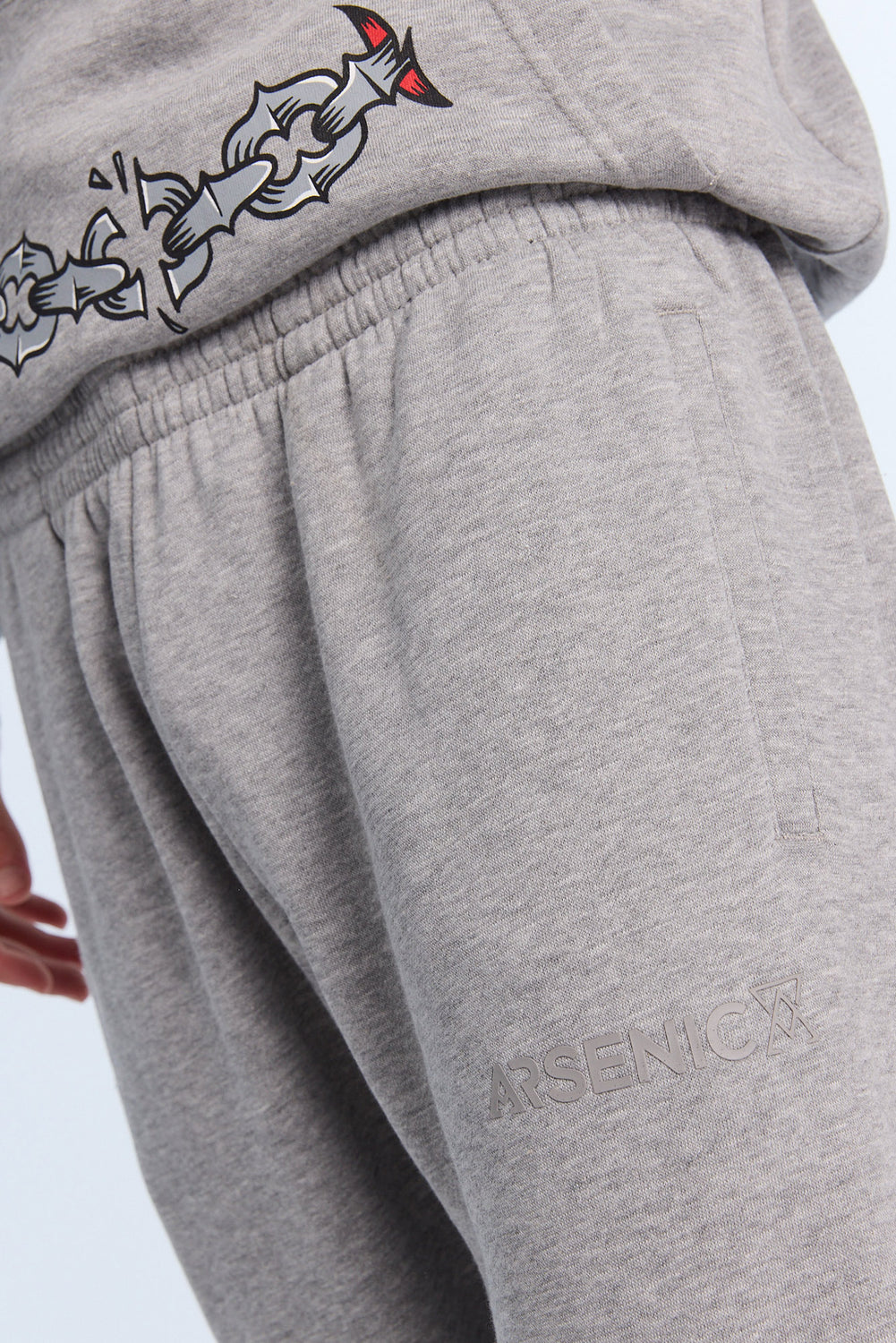 Jogger en molleton logo Arsenic homme Jogger en molleton logo Arsenic homme