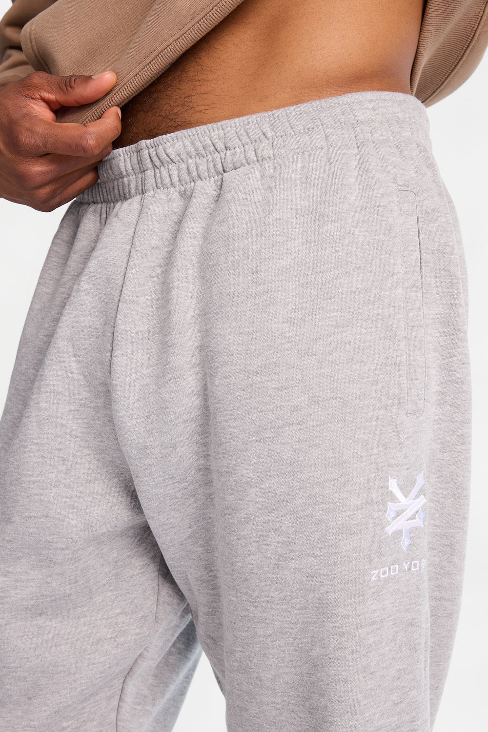 Zoo York Embroidered Logo Baggy Sweatpants Zoo York Embroidered Logo Baggy Sweatpants