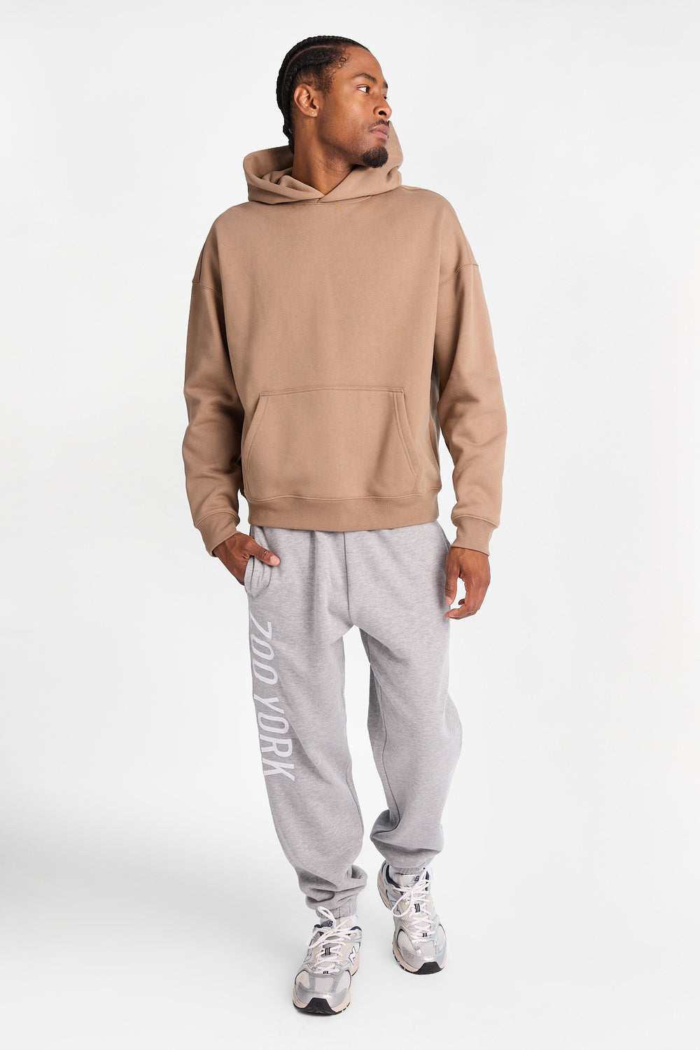 Jogger en molleton ample Zoo York à logo brodé Jogger en molleton ample Zoo York à logo brodé