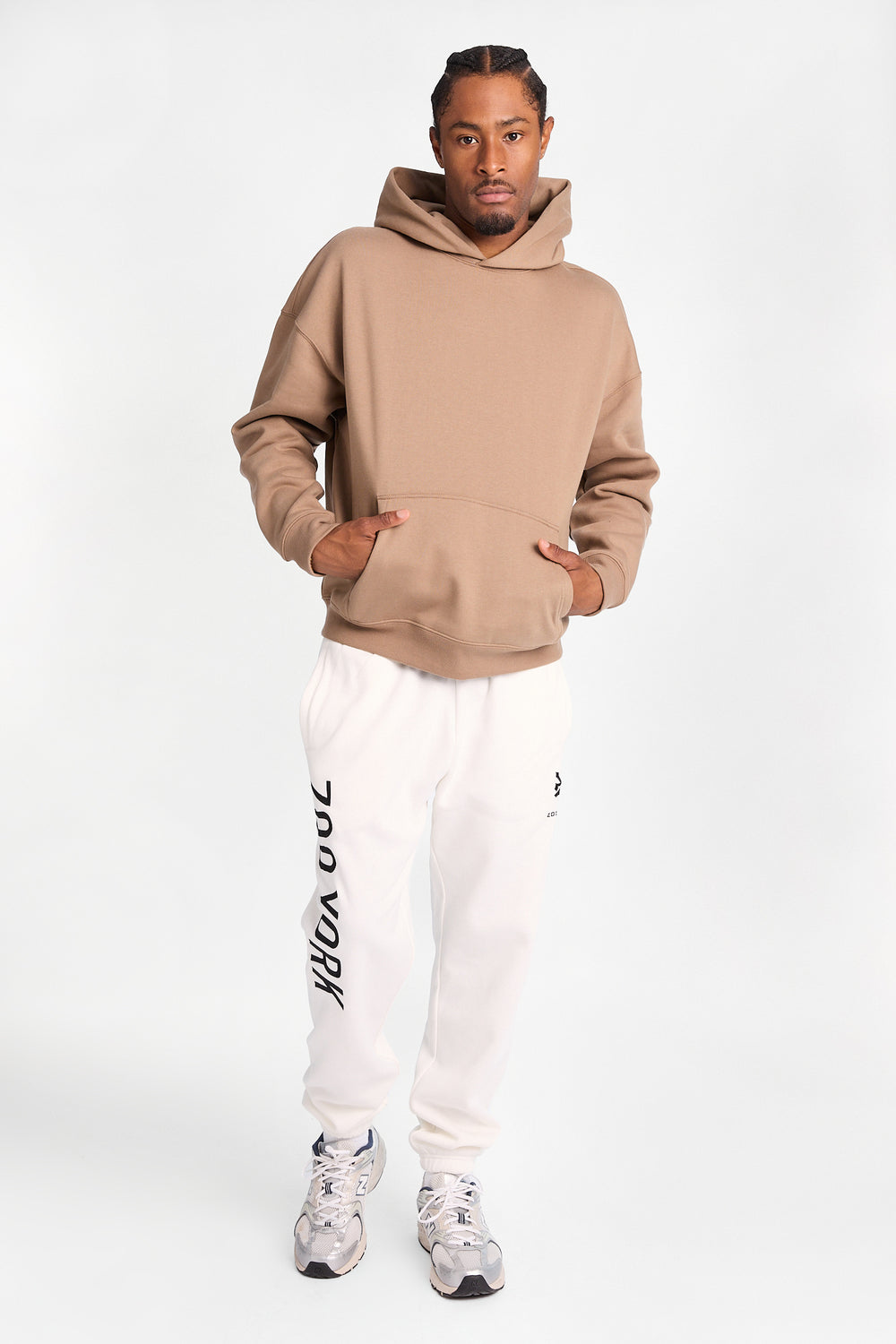 Jogger en molleton ample Zoo York à logo brodé Jogger en molleton ample Zoo York à logo brodé