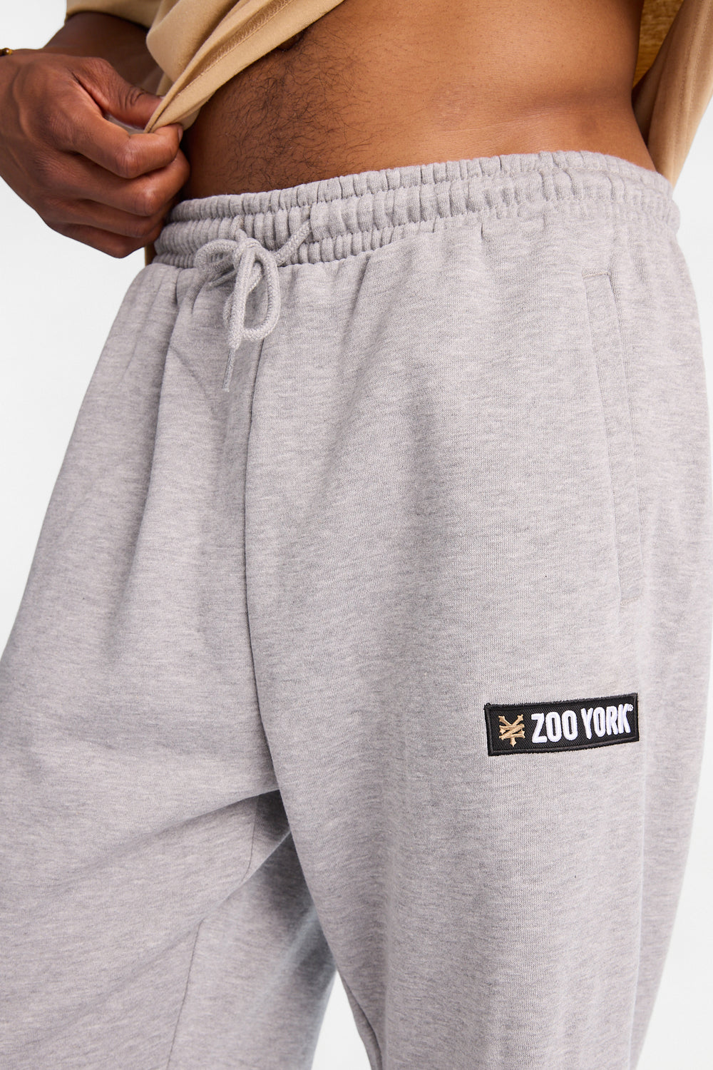 Pantalon en molleton ample Zoo York à logo carré Pantalon en molleton ample Zoo York à logo carré