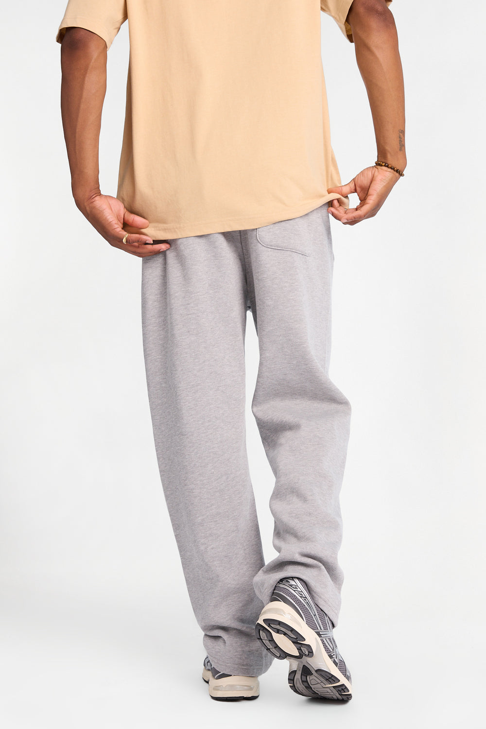 Pantalon en molleton ample Zoo York à logo carré Pantalon en molleton ample Zoo York à logo carré