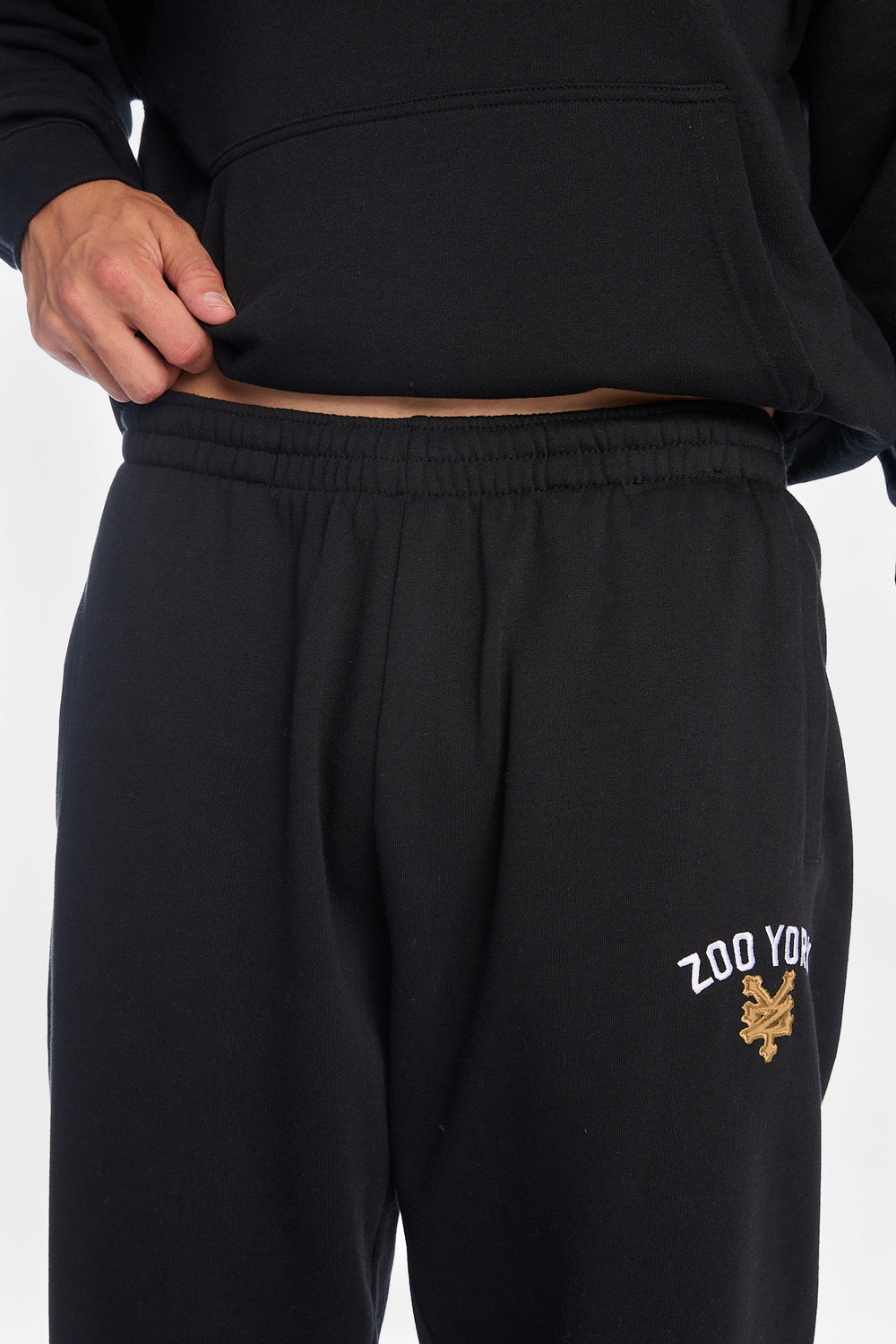 Jogger en molleton ample Zoo York à logo brodé Jogger en molleton ample Zoo York à logo brodé