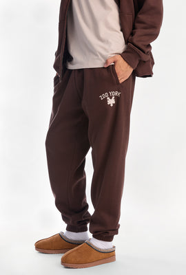 Jogger en molleton ample Zoo York à logo brodé