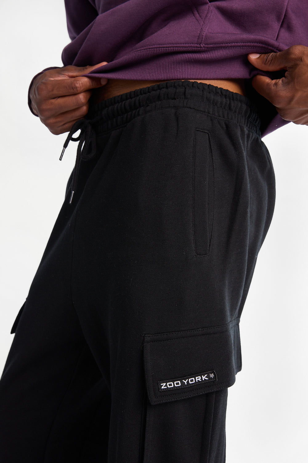 Pantalon cargo en molleton ample Zoo York Pantalon cargo en molleton ample Zoo York