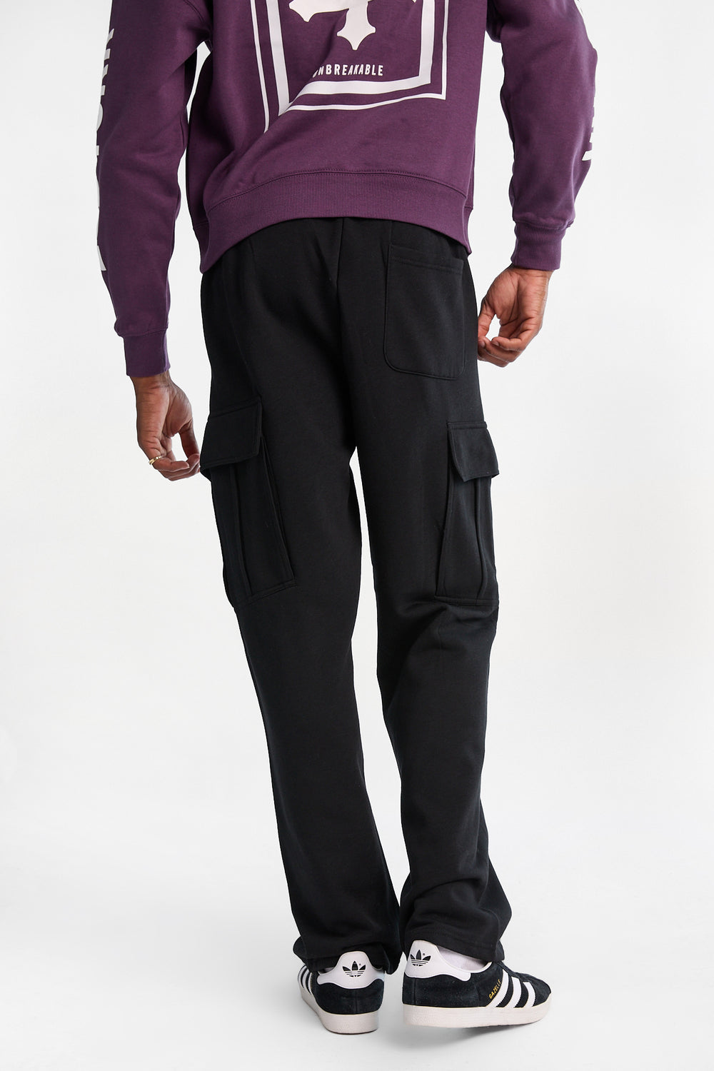 Pantalon cargo en molleton ample Zoo York Pantalon cargo en molleton ample Zoo York