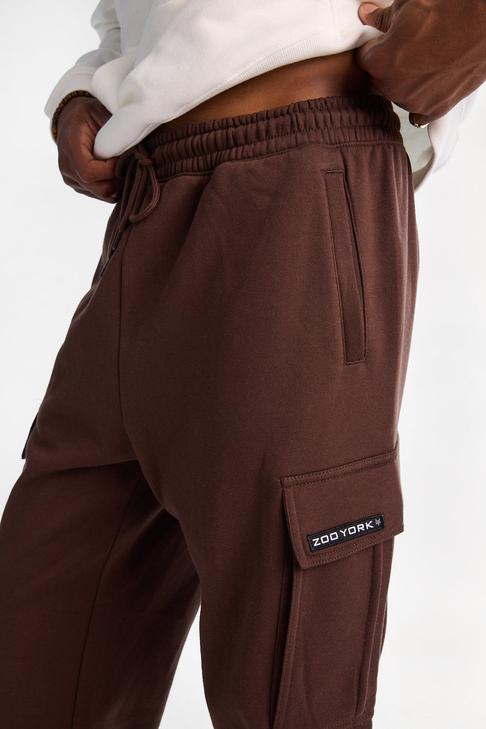 Pantalon cargo en molleton ample Zoo York Pantalon cargo en molleton ample Zoo York