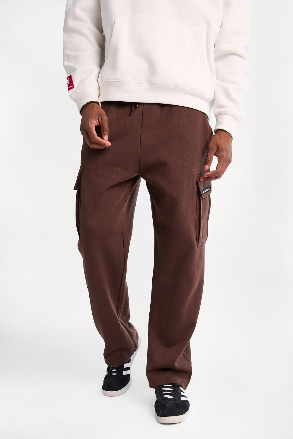 Pantalon cargo en molleton ample Zoo York Pantalon cargo en molleton ample Zoo York