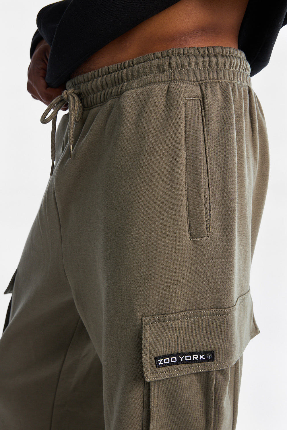 Pantalon cargo en molleton ample Zoo York Pantalon cargo en molleton ample Zoo York