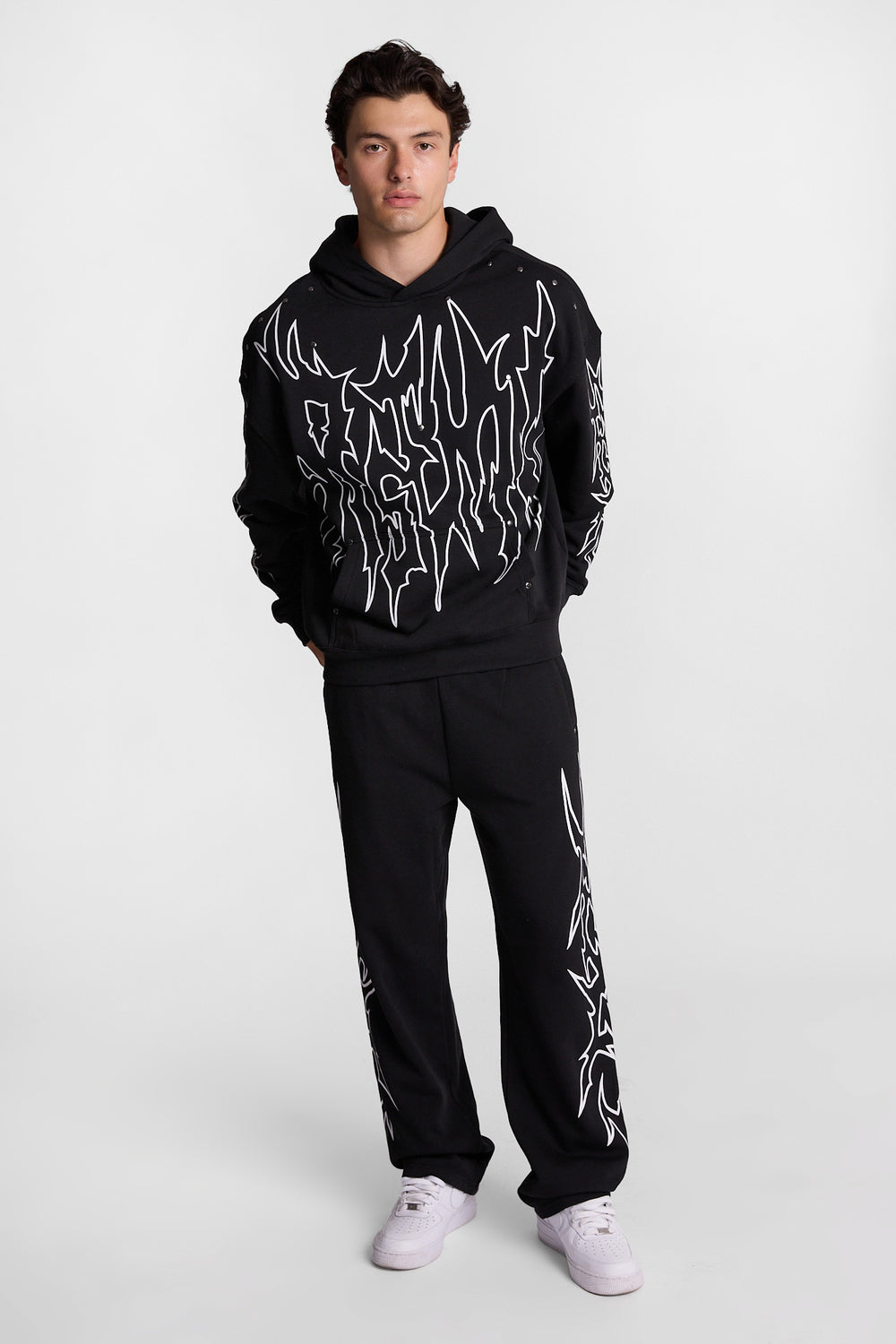 Arsenic Studded Baggy Sweatpants Arsenic Studded Baggy Sweatpants