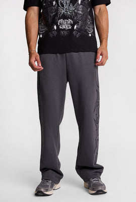 Pantalon en molleton ample à clous Arsenic