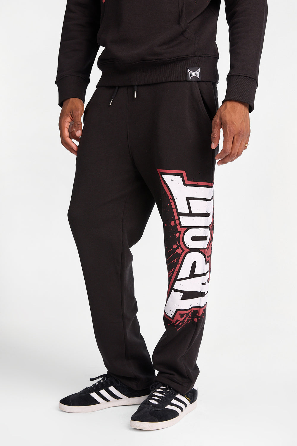 Pantalon en molleton imprimé Tapout Pantalon en molleton imprimé Tapout