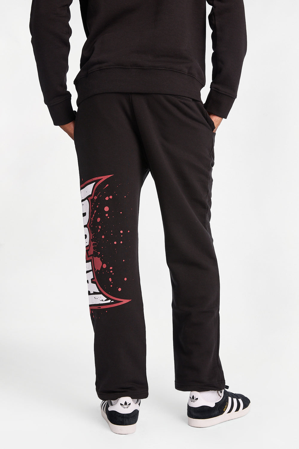 Pantalon en molleton imprimé Tapout Pantalon en molleton imprimé Tapout