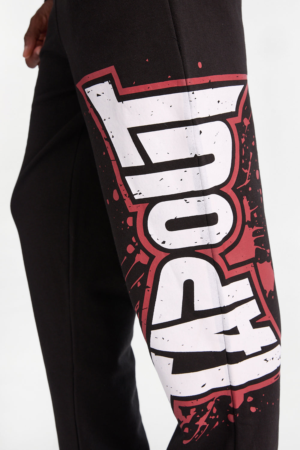 Pantalon en molleton imprimé Tapout Pantalon en molleton imprimé Tapout