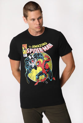 T-Shirt Imprimé Spider-Man vs Venom Homme