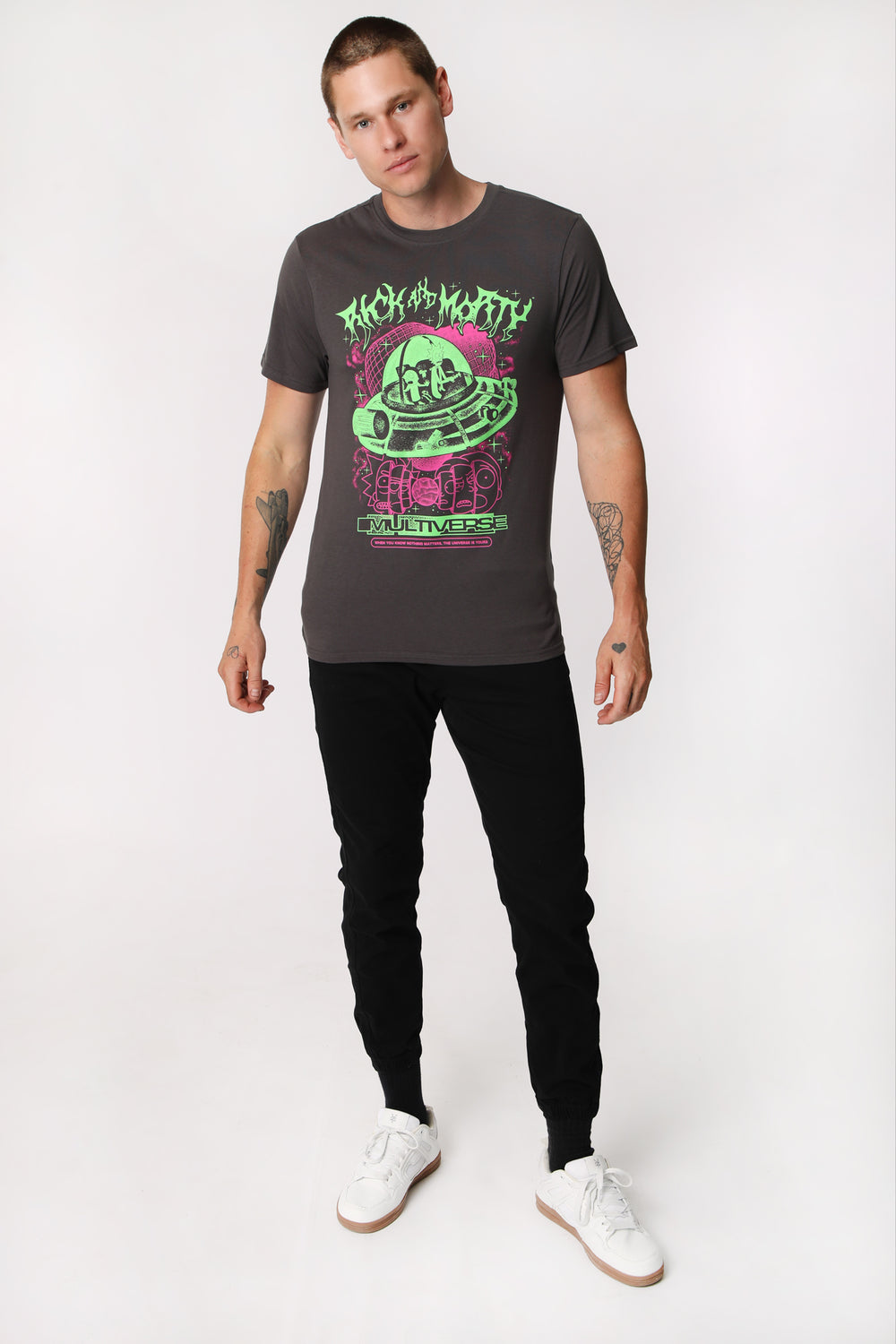 T-Shirt Imprimé Rick and Morty Multiverse Homme T-Shirt Imprimé Rick and Morty Multiverse Homme