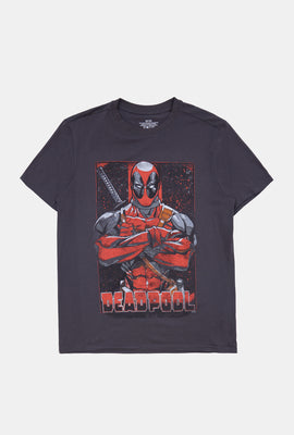 T-Shirt Imprimé Deadpool Homme