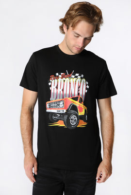 T-Shirt Imprimé Bronco Homme