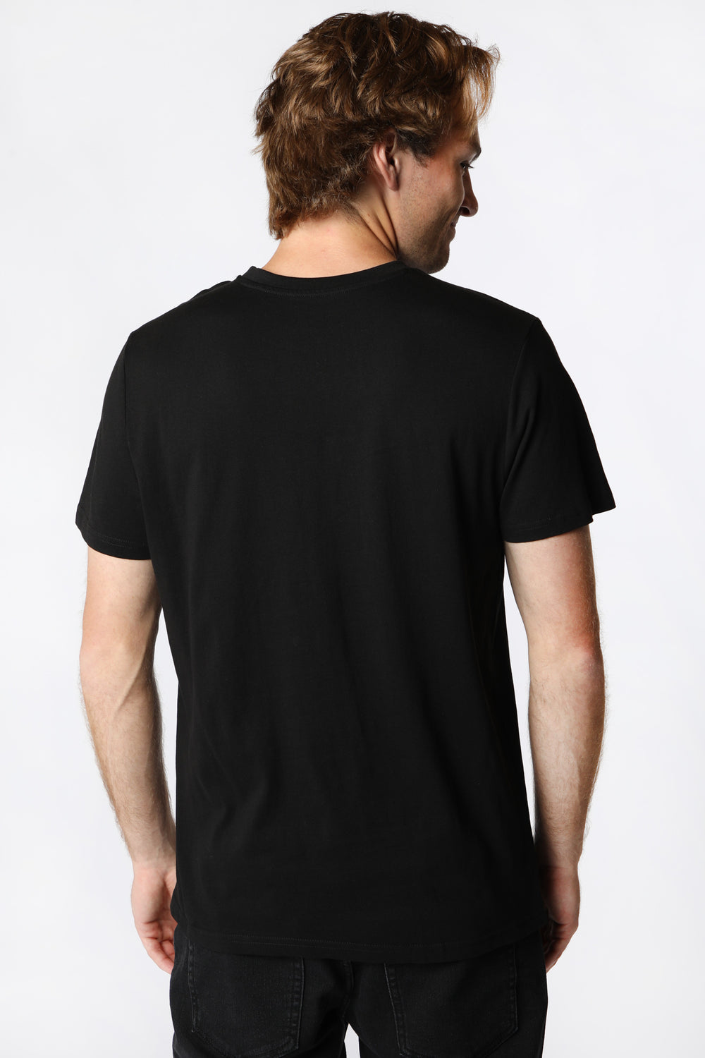 Mens Bronco Graphic T-Shirt Black