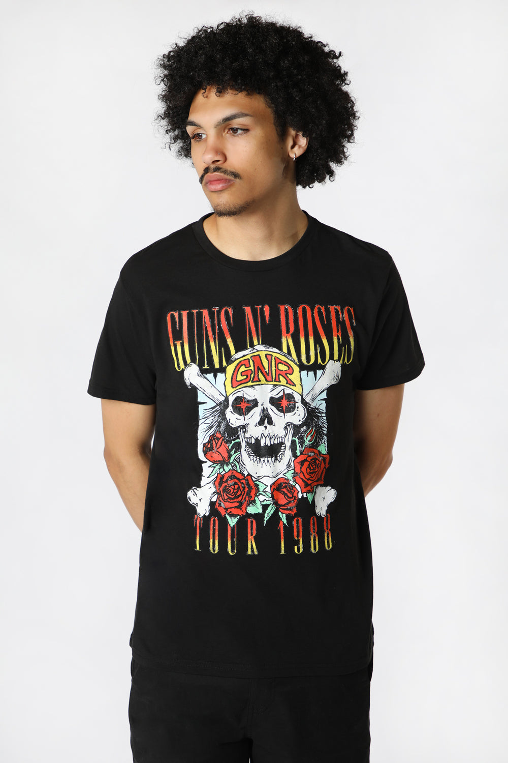 Mens Guns N' Roses T-Shirt Black