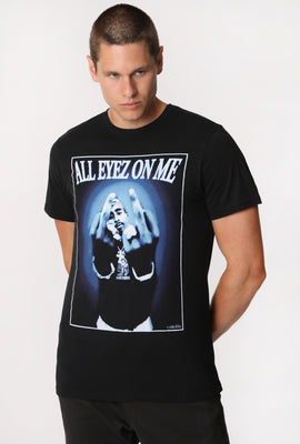 T-Shirt Imprimé Tupac All Eyez On Me Homme