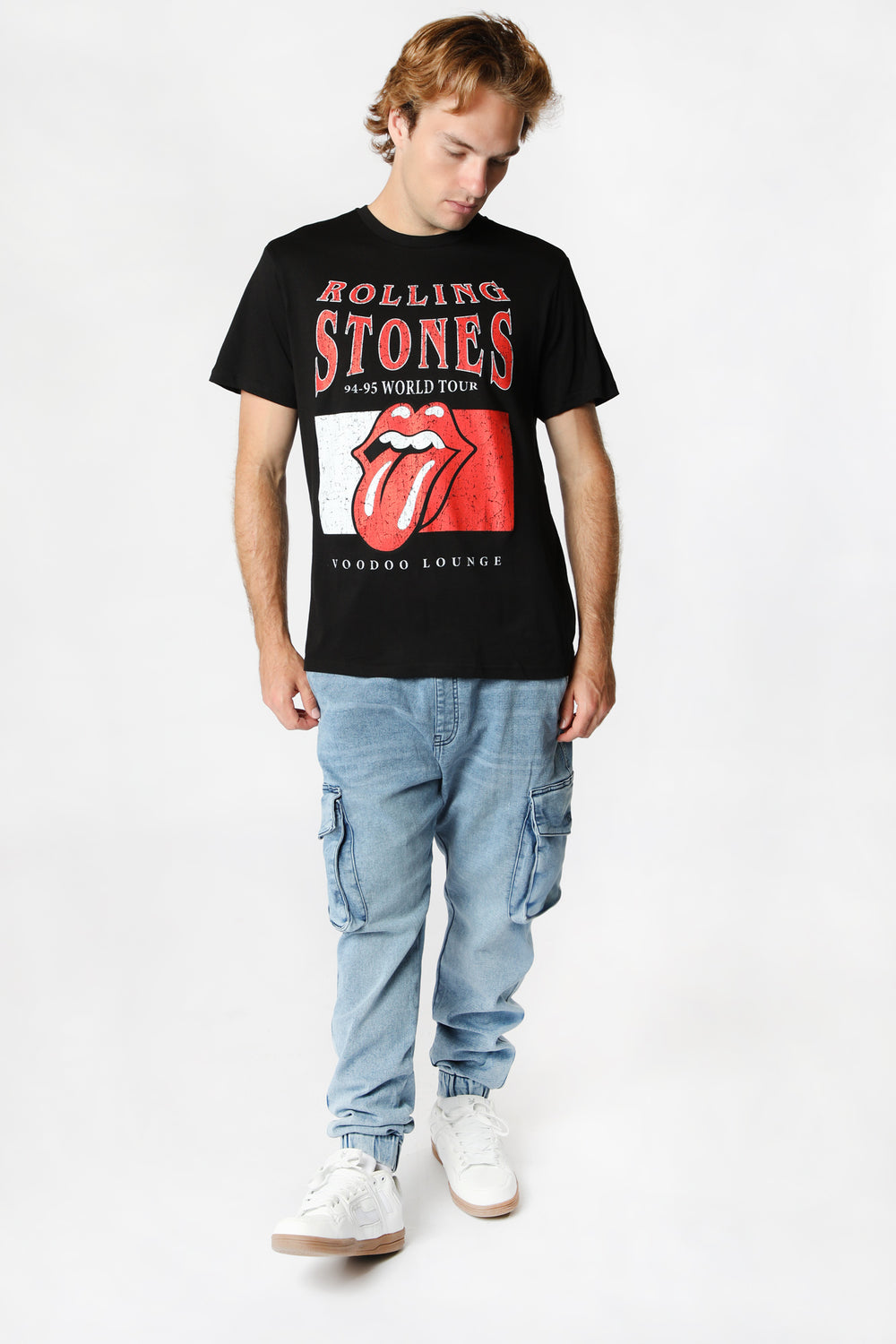 Mens The Rolling Stones T-Shirt Black