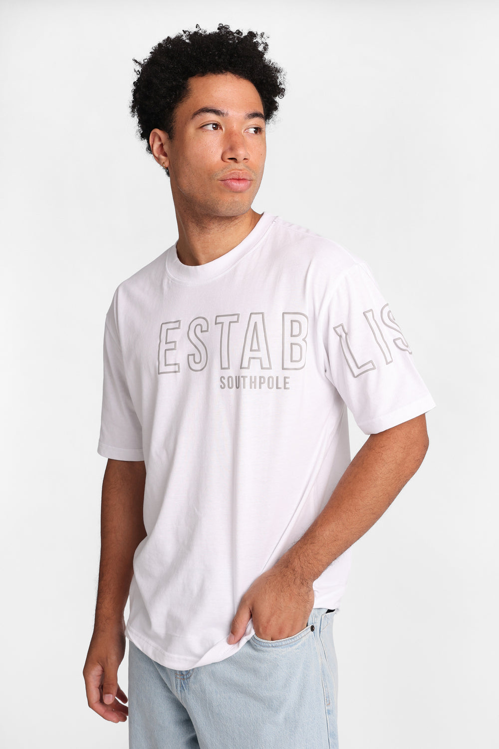 T-shirt imprimé à grand logo Southpole Establish T-shirt imprimé à grand logo Southpole Establish