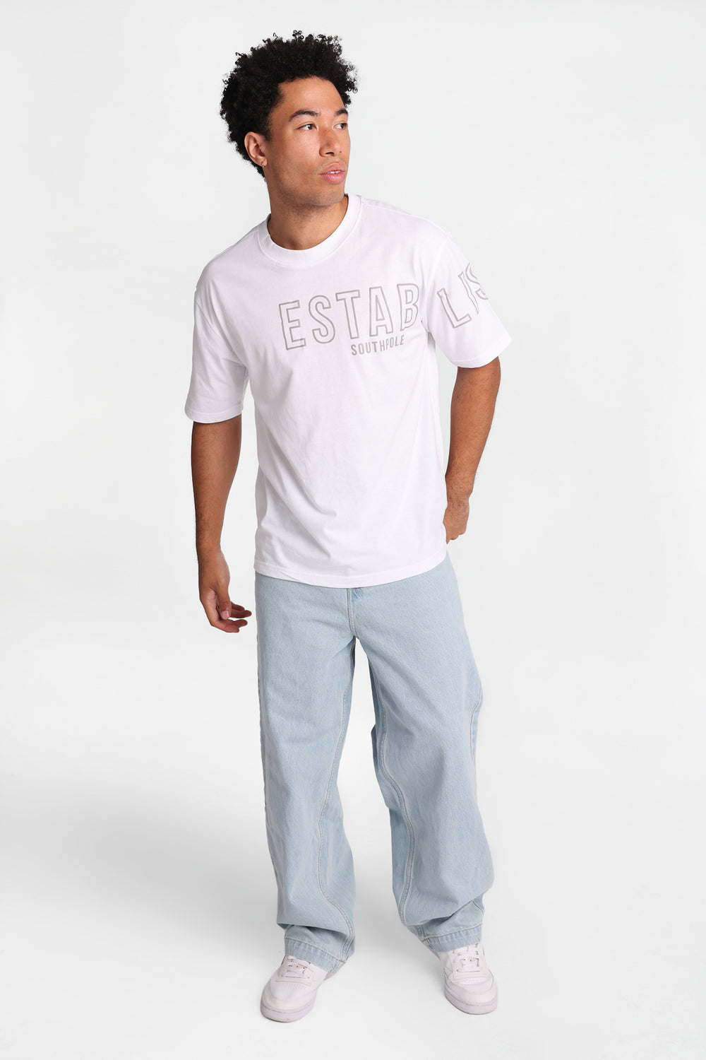 T-shirt imprimé à grand logo Southpole Establish T-shirt imprimé à grand logo Southpole Establish