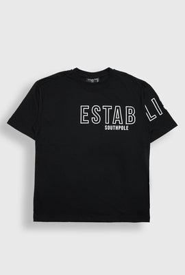 T-shirt imprimé à grand logo Southpole Establish