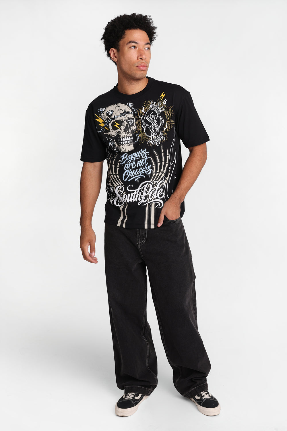 Southpole Beggars Are Not Choosers Graphic Tee Southpole Beggars Are Not Choosers Graphic Tee