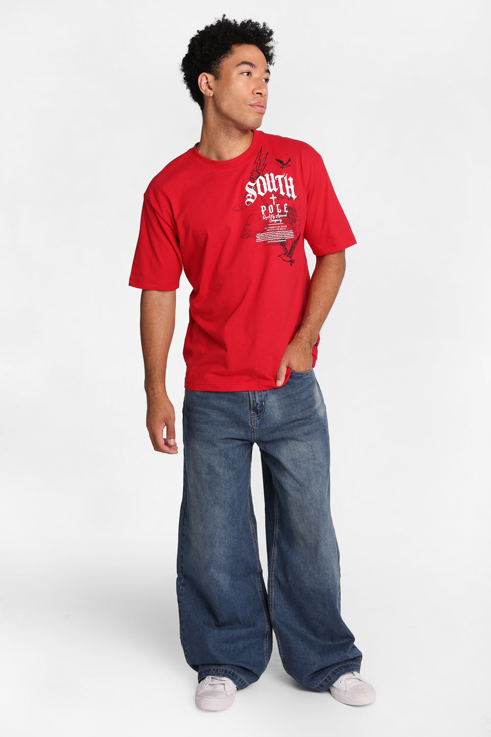 T-shirt imprimé Southpole Truth & Liberty T-shirt imprimé Southpole Truth & Liberty