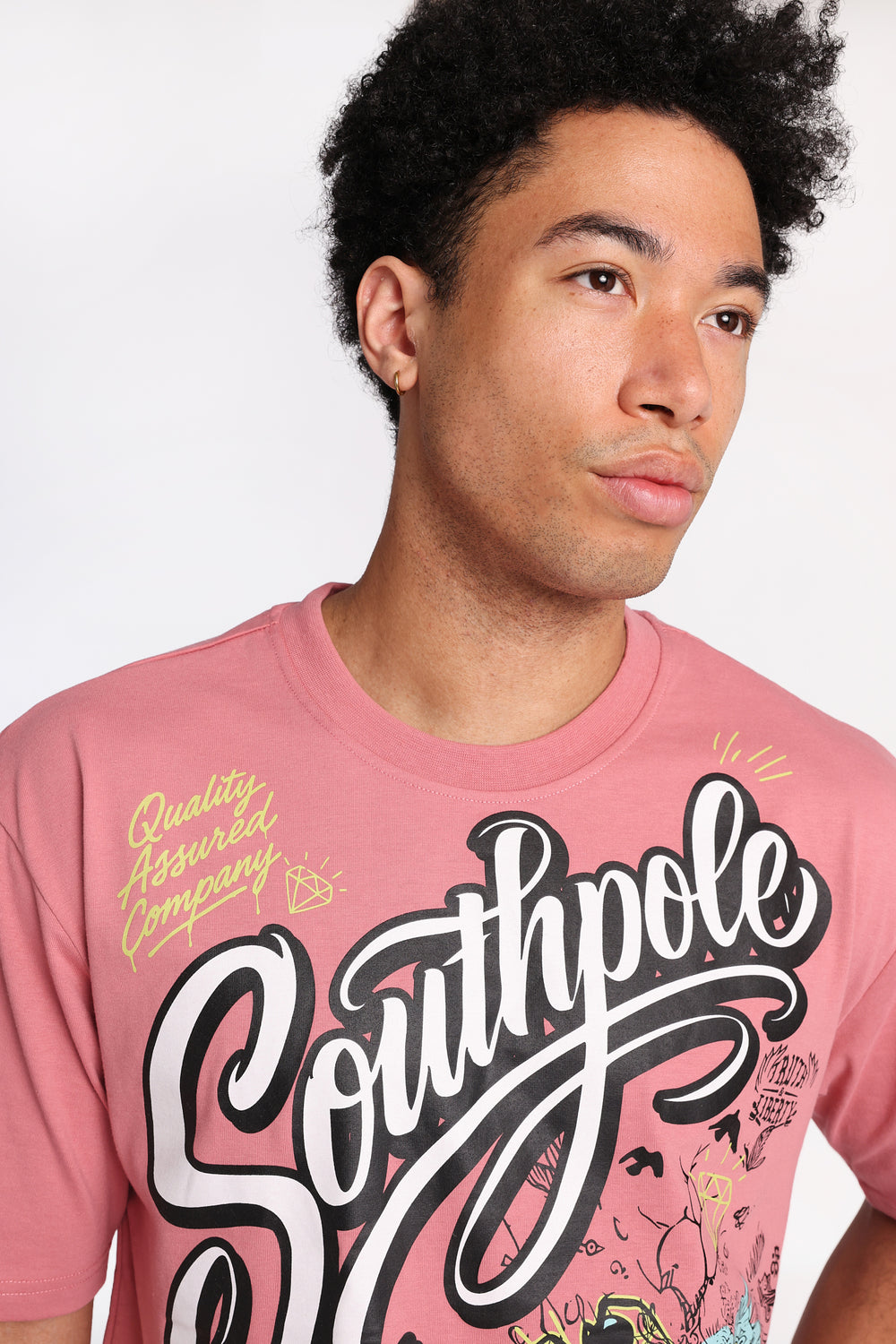 T-shirt imprimé Southpole Faith Over Fear T-shirt imprimé Southpole Faith Over Fear